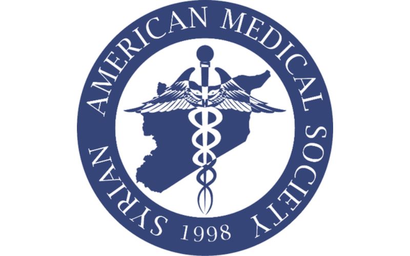 Logo for Syrian American Medical Society (SAMS)